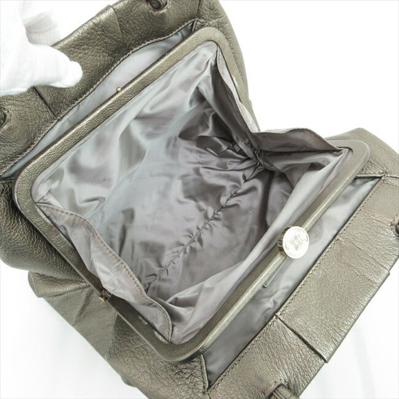 CELINE Logo Tote Bag Handbag White - Picture 8 of 11